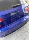 Ccultec Kennzeichenhalter vorne für 3D-Nummernschilder Audi RS3